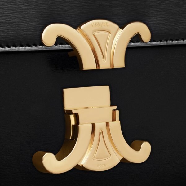 Celine Triomphe Bag – Gold Hardware for Elegant Evenings - Image 5