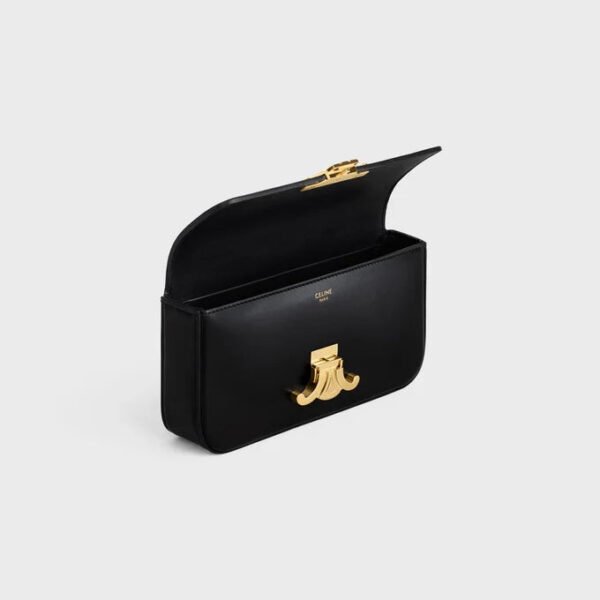 Celine Chain Shoulder Bag – Claude Edition in Smooth Leather for Elegant Evenings - Image 6