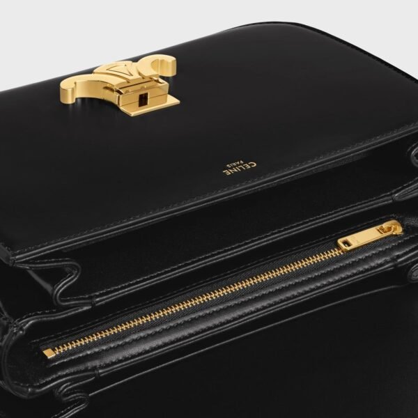 Celine Chain Shoulder Bag – Claude Edition in Smooth Leather for Elegant Evenings - Image 7