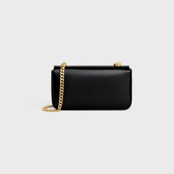 Celine Chain Shoulder Bag – Claude Edition in Smooth Leather for Elegant Evenings - Image 8