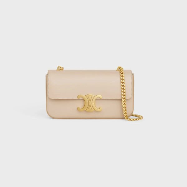 Celine Chain Shoulder Bag – Claude Edition in Smooth Leather for Elegant Evenings - Image 3