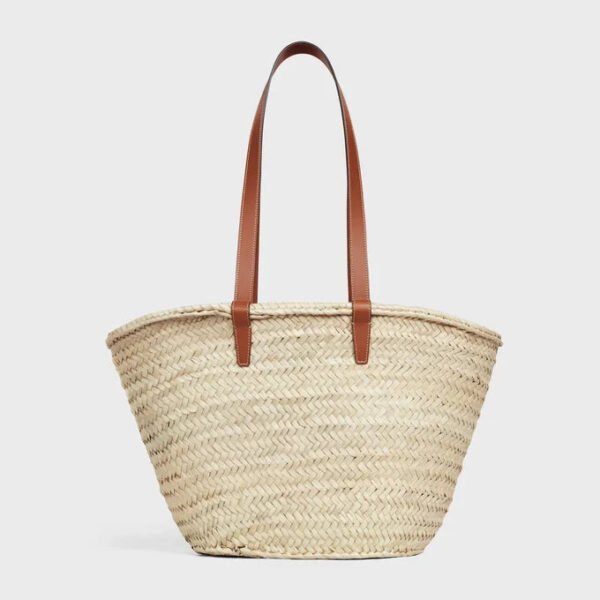 Celine Classic Panier – Natural Palm for Warm Weather - Image 3