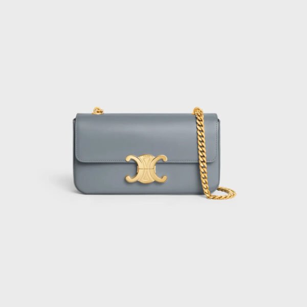 Celine Chain Shoulder Bag – Claude Edition in Smooth Leather for Elegant Evenings - Image 4