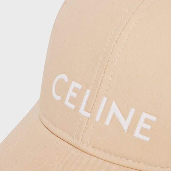 Celine Baseball Cap – Embroidered Logo Cotton Hat for Everyday Style - Image 12