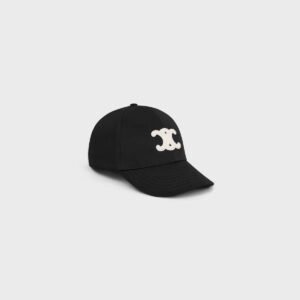 Celine Triomphe Baseball Cap – Designer Headwear for Summer Events