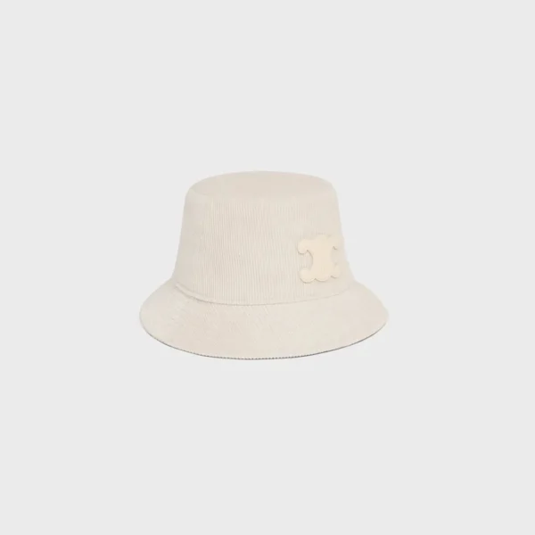 Celine Bucket Hat – Luxury Cotton Logo Hat for Summer Streetwear - Image 5