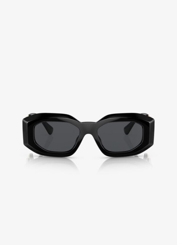 Versace Black & Gold Sunglasses – Statement Designer Eyewear with Medusa Emblem for Stylish Protection - Image 2