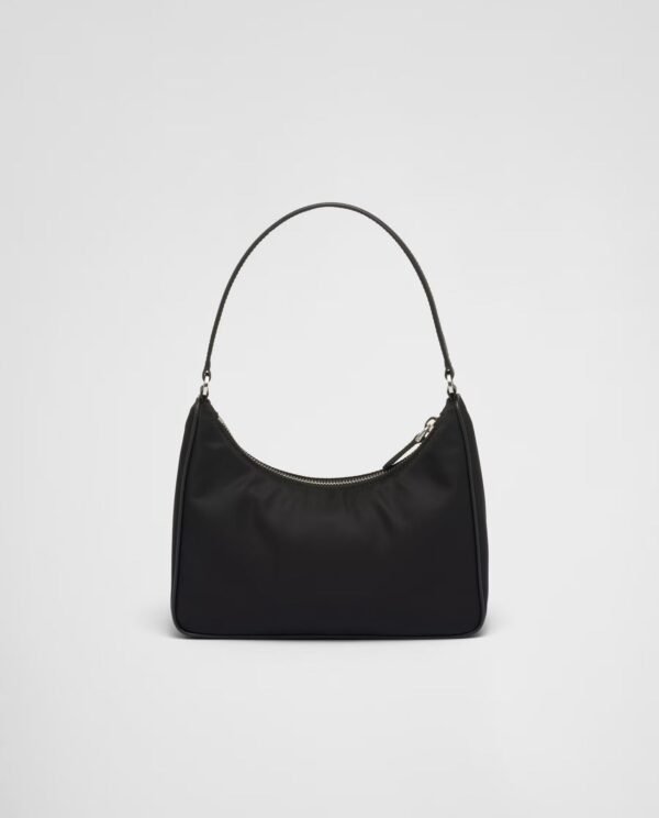 Prada Mini Re-Edition Bag – Eco-Friendly Nylon Shoulder Purse with Saffiano Detail for Everyday Outfits - Image 6