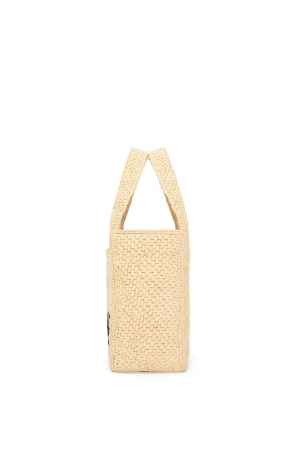 Loewe Raffia Tote – Medium Designer Beach Bag with Leather Anagram for Elegant Summer Days - Image 5