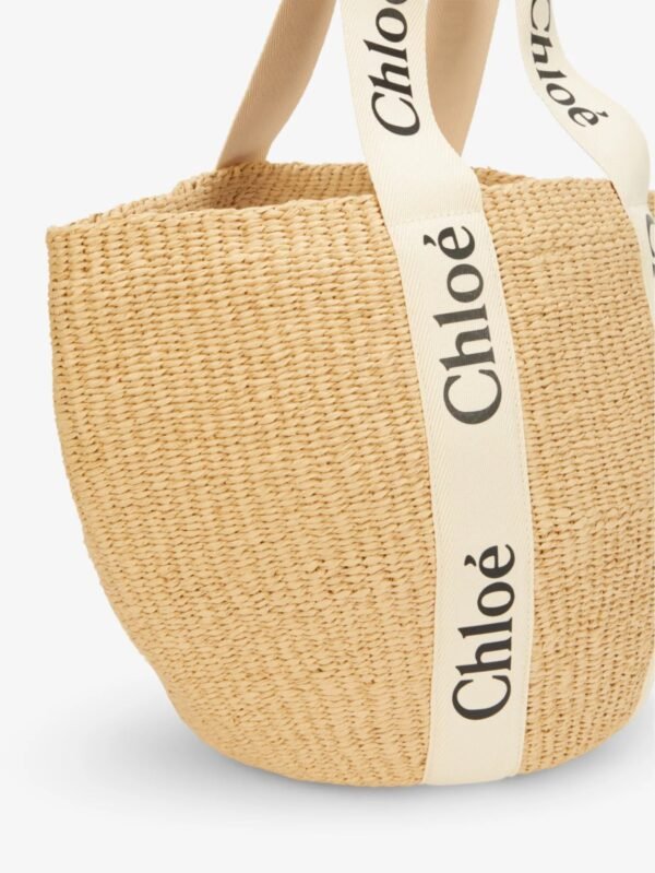 Chloé Summer Tote – Handwoven Basket Bag for Women’s Everyday Chic Look - Image 3