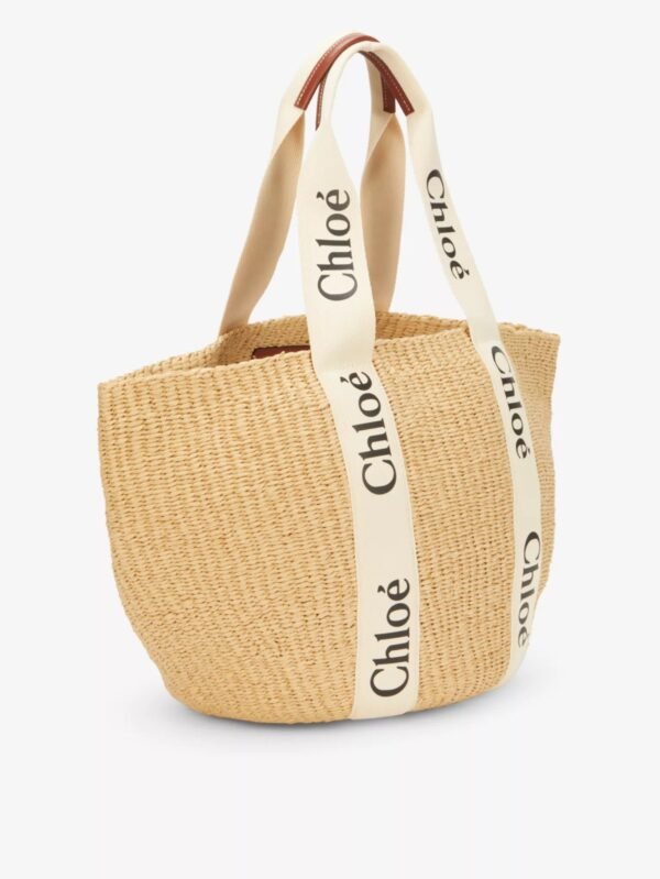 Chloé Summer Tote – Handwoven Basket Bag for Women’s Everyday Chic Look - Image 4