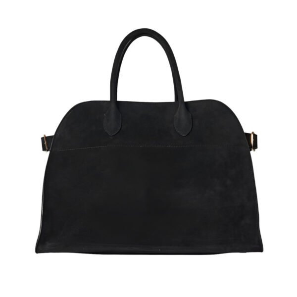 The Row Soft Margaux Suede Tote – Oversized Designer Handbag for Modern Women’s Style - Image 4