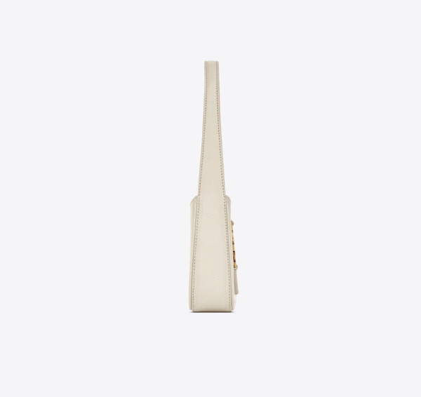 Saint Laurent Le 5 à 7 Leather Bag – Designer Shoulder Bag with Minimalist Gold Hardware for Formal Events - Image 7
