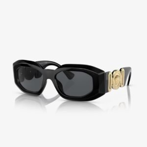 Versace Black & Gold Sunglasses